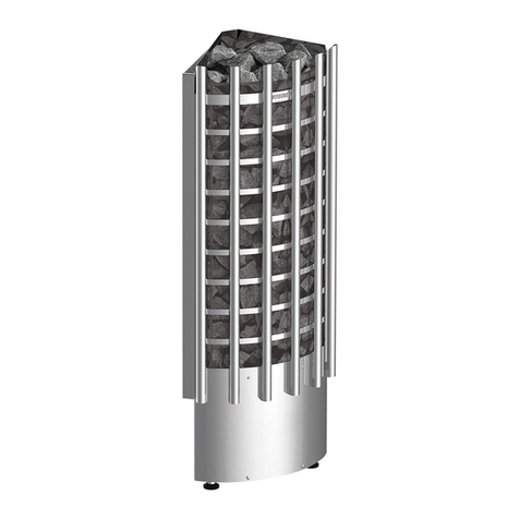 Harvia TRC70E Instructions for installation and use Harvia TRC70E Instructions for installation and use