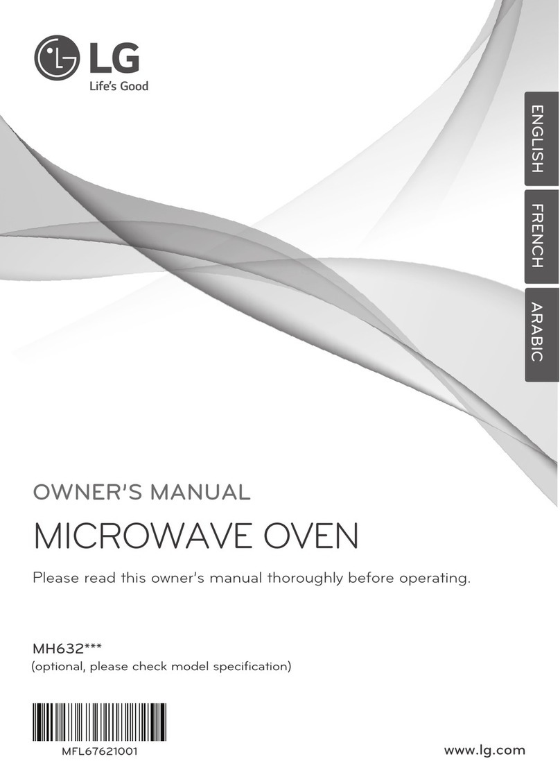 LG MH632 Series User manual