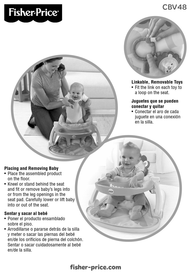 Fisher-Price CBV48 User manual
