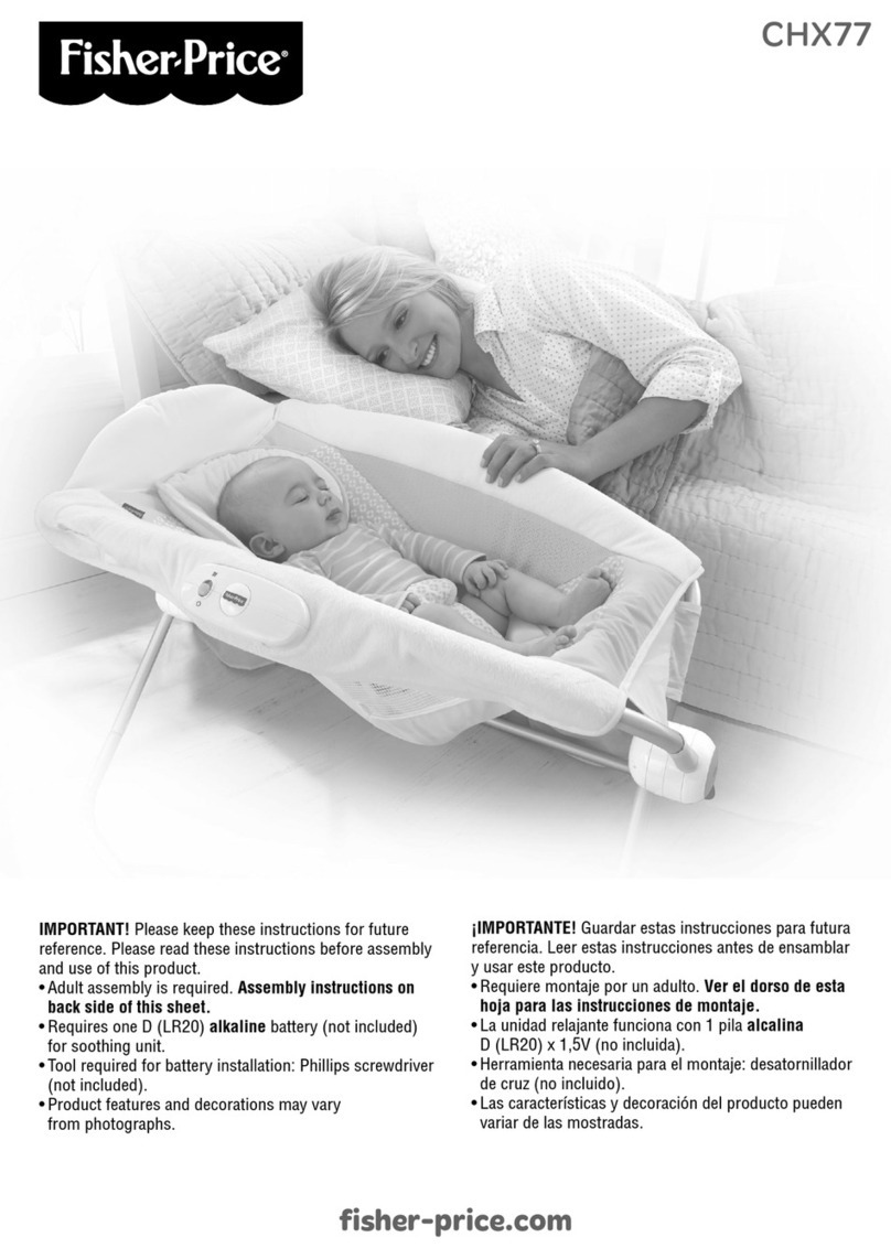 Fisher-Price CHX77 User manual Fisher-Price CHX77 User manual