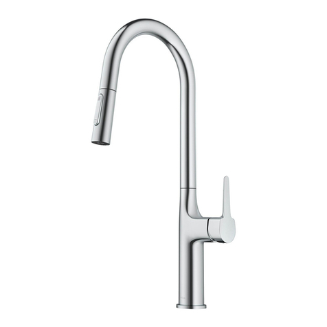 Kraus Oletto KPF-3101CH installation manual