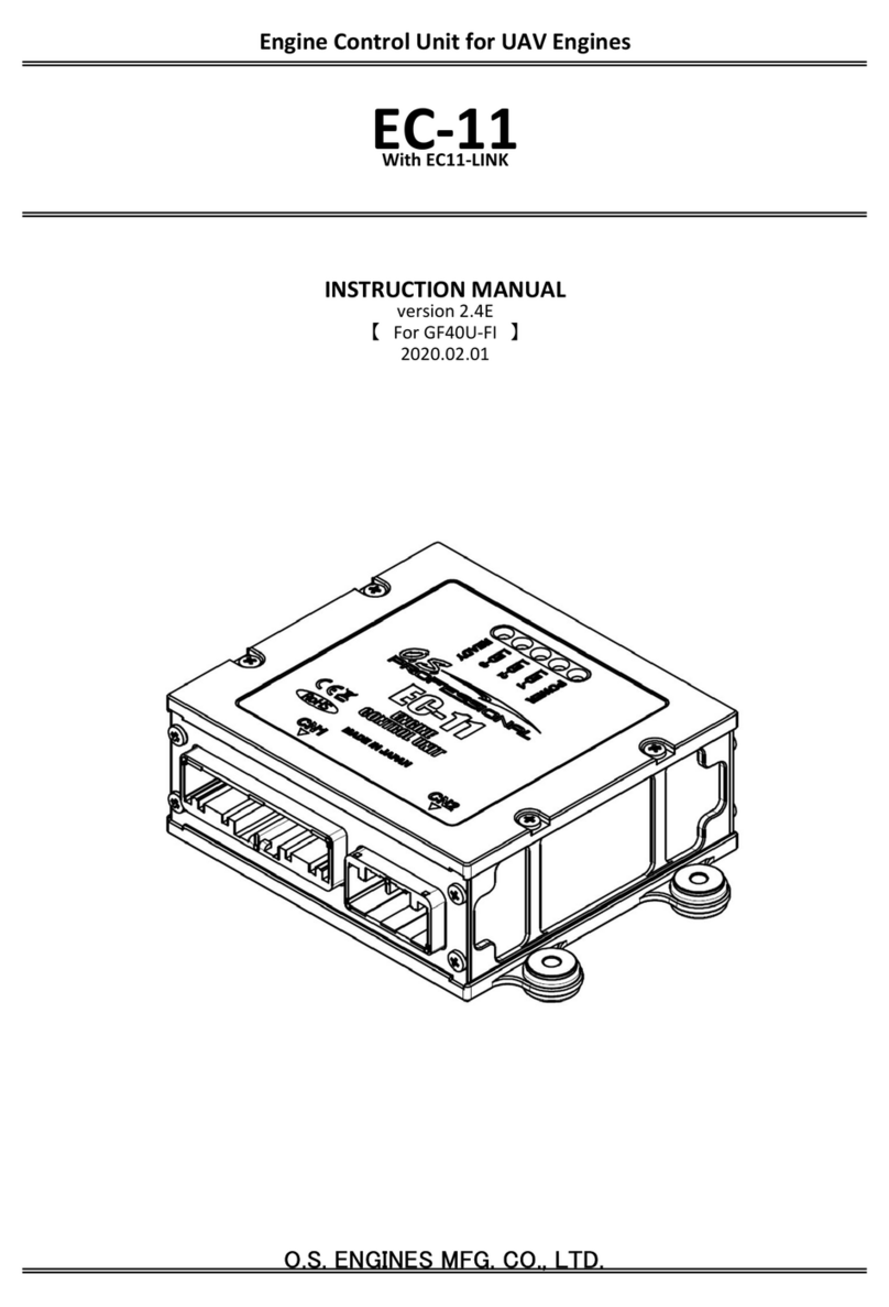 O.S. engine EC-11 instruction manual