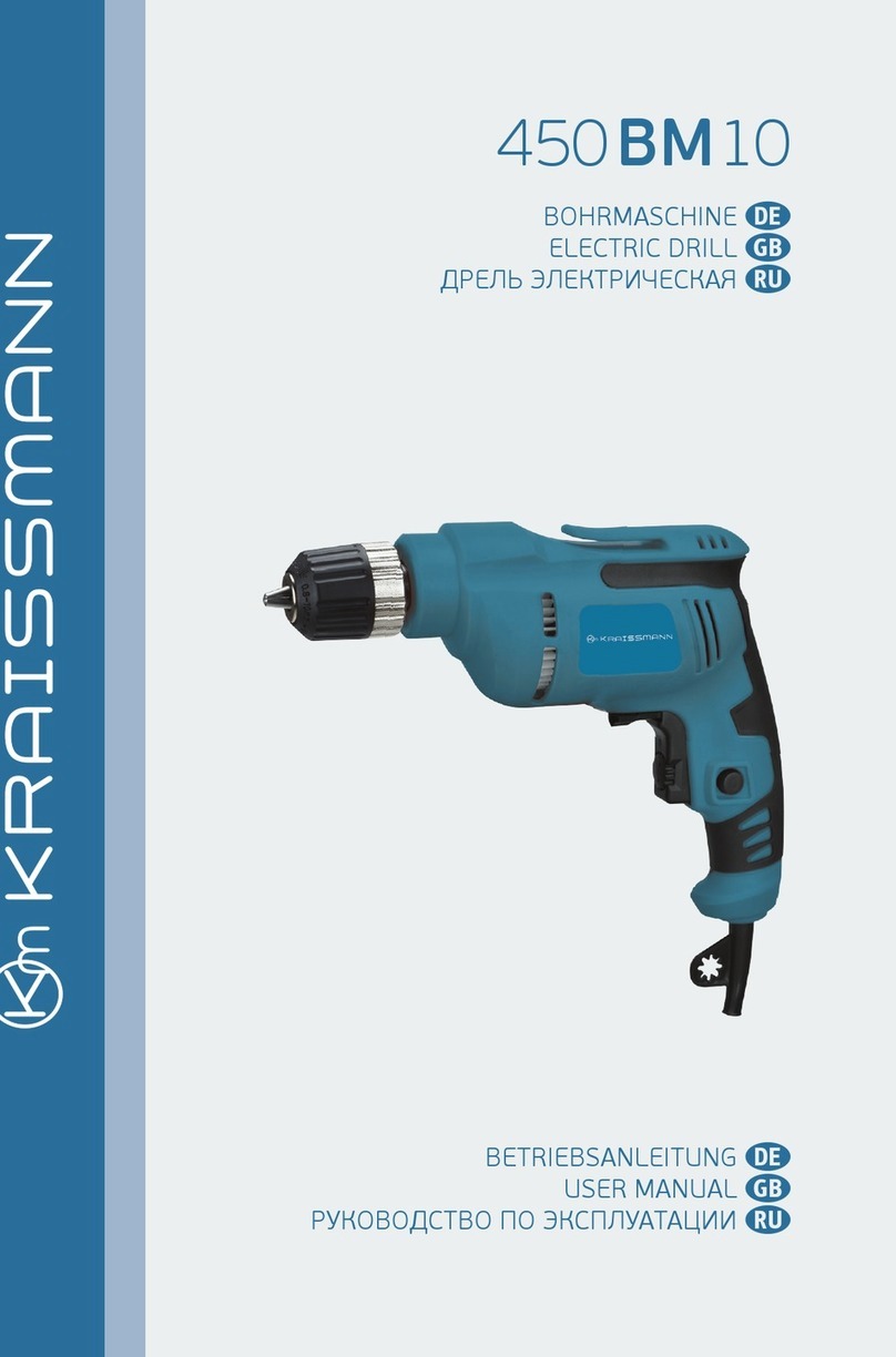 Kraissmann 450BM10 User manual