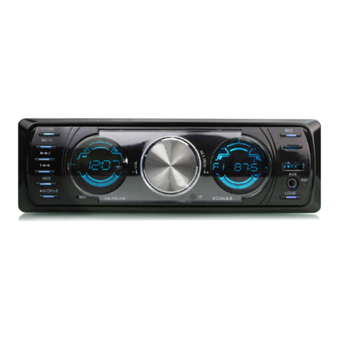 Xomax XM-RSU220 B/W installation manual