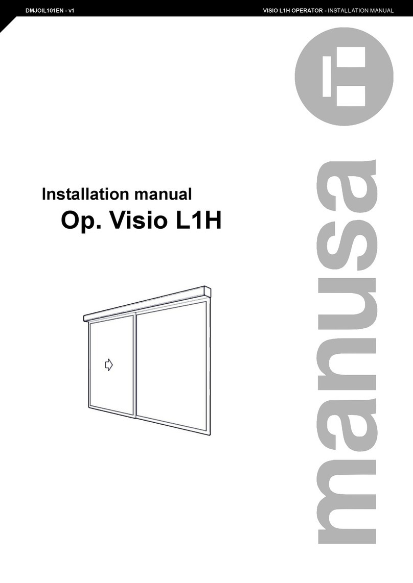 Manusa Op. Visio L1H installation manual