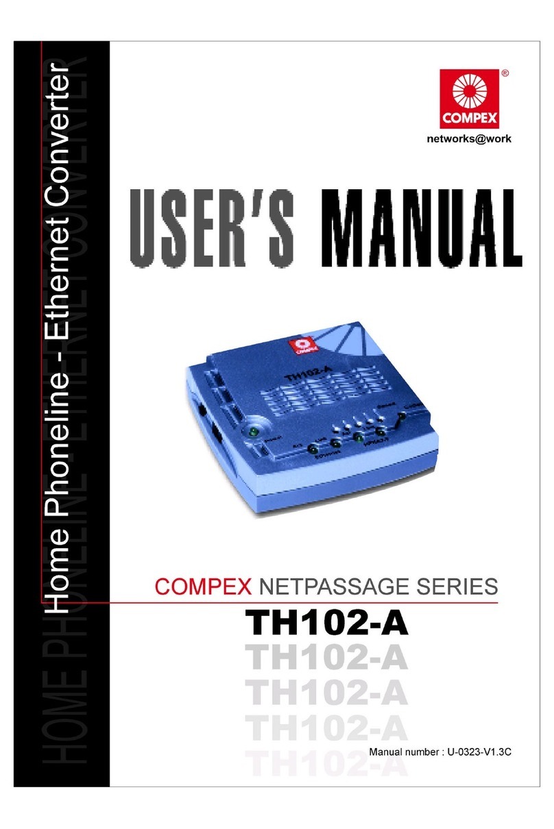 Compex NETPASSAGE Series user manual