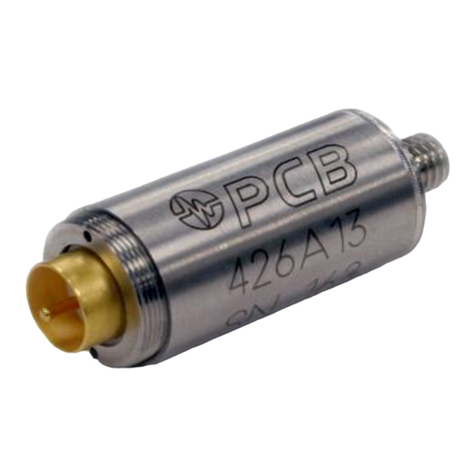PCB Piezotronics 426A13 User manual
