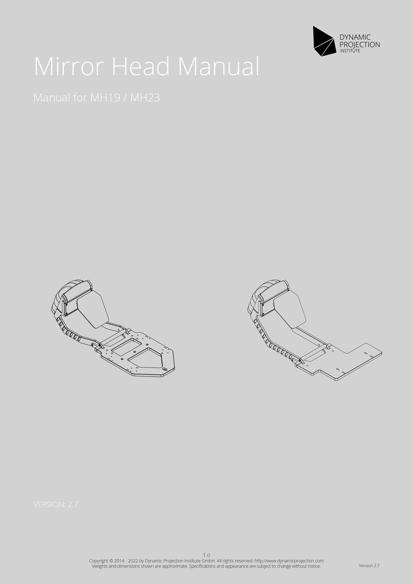 Dynamic Projection MH23 User manual