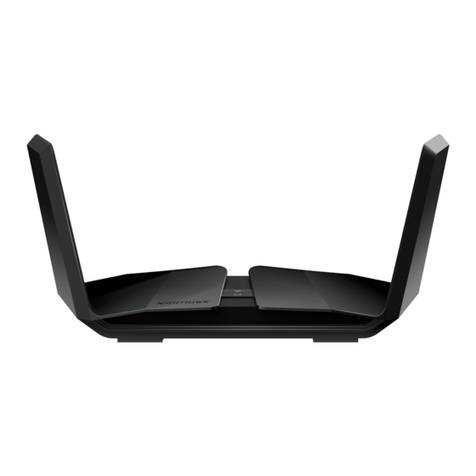 TPG Netgear Nighthawk RAX120 User manual