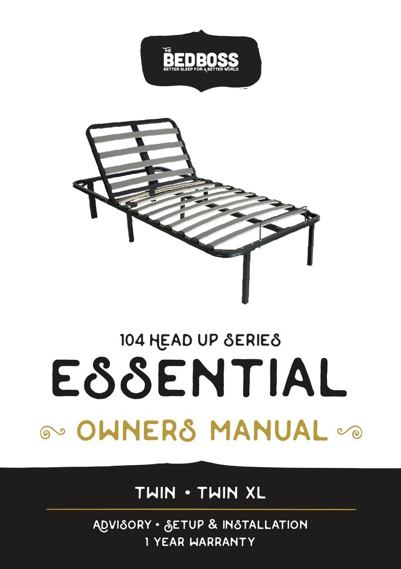 The bedboss 104 Head up Series owner's manual