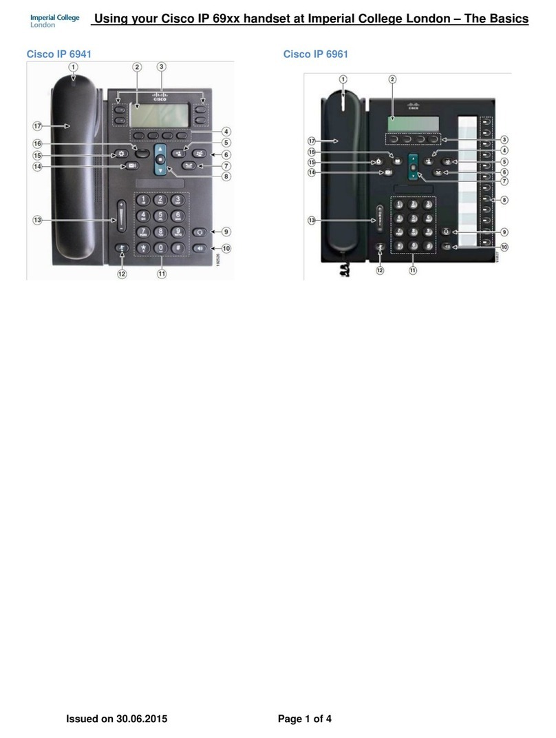 Cisco IP 69 Series User manual