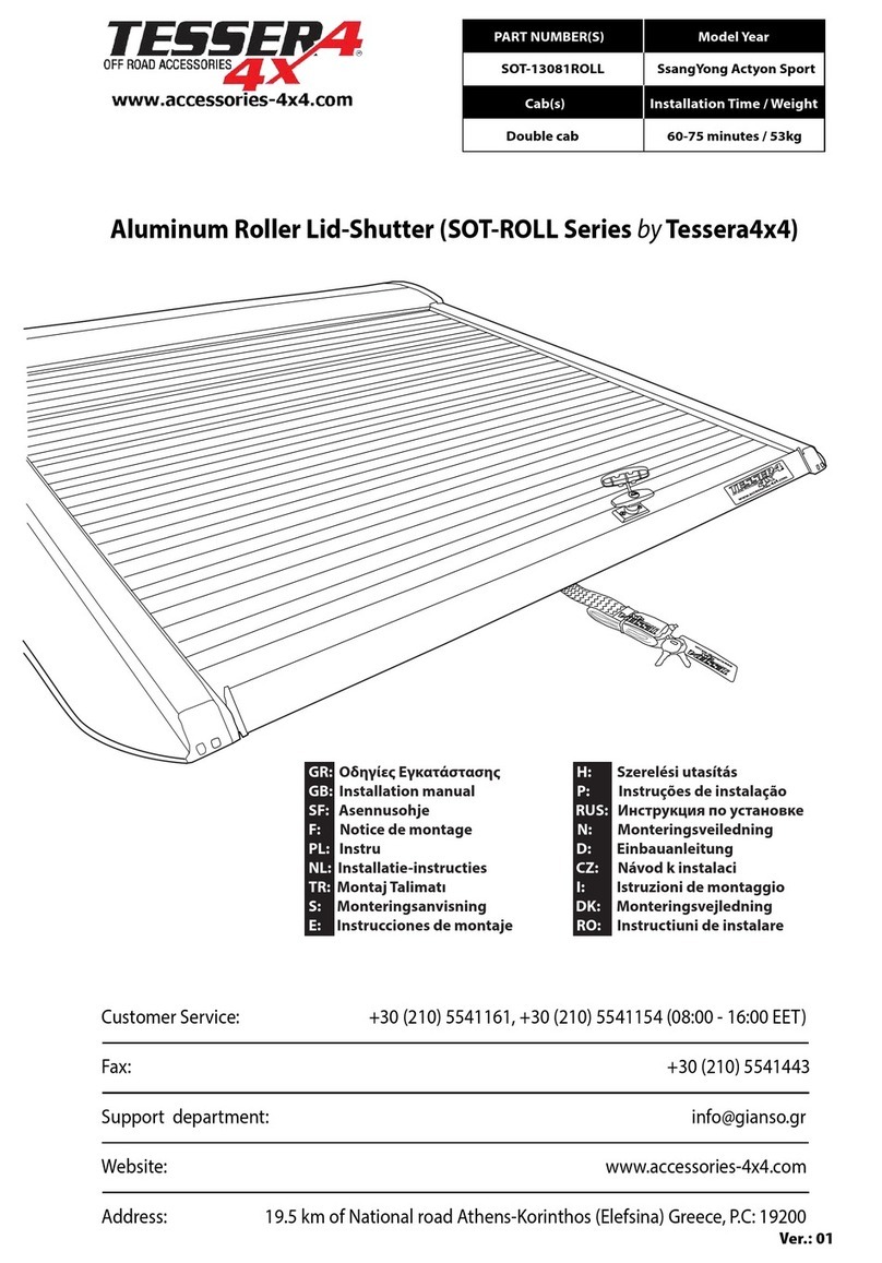 Tessera4x4 SOT-ROLL Series User manual Tessera4x4 SOT-ROLL Series User manual