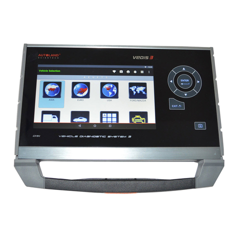 AUTOLAND Scientech VEDIS 3 Installation guide