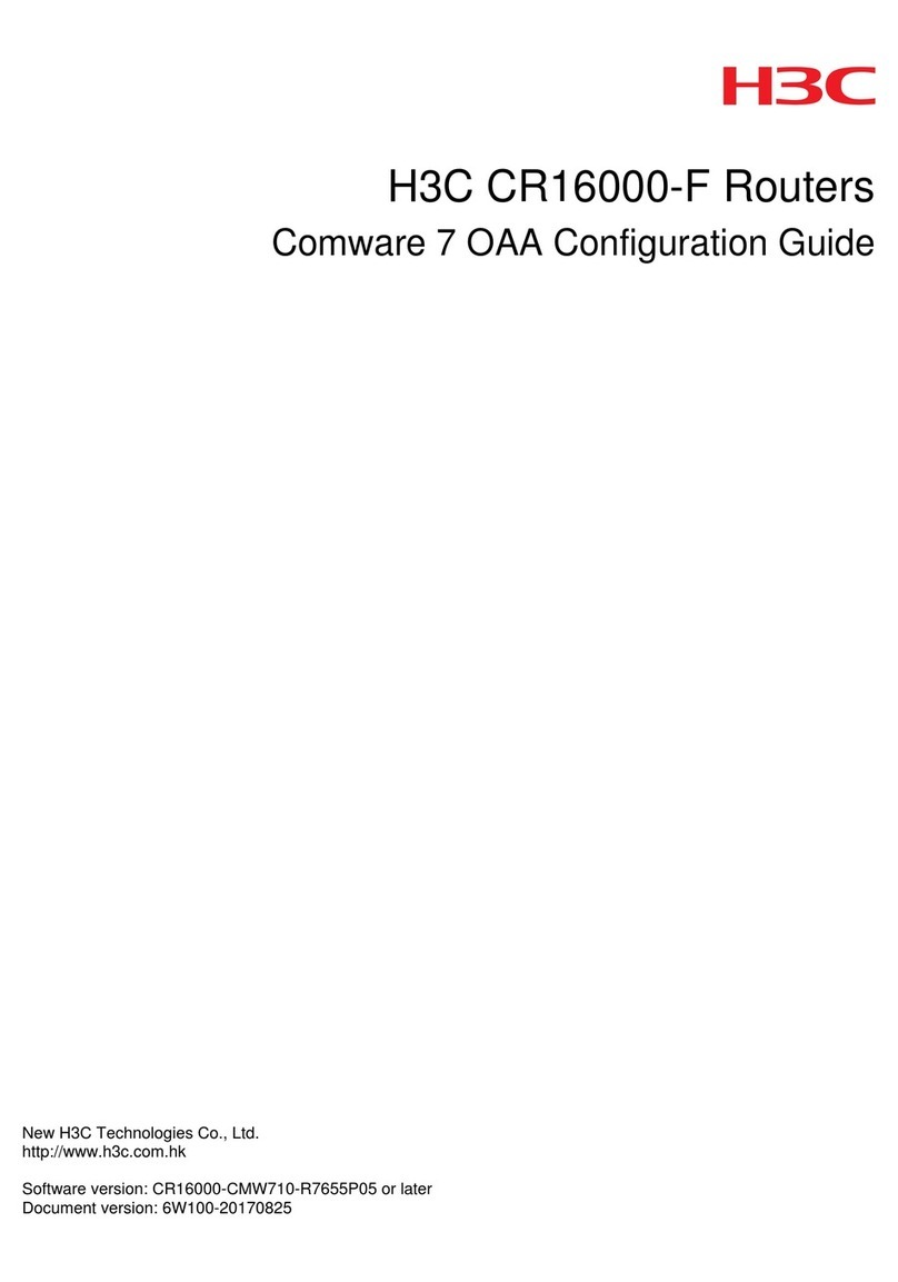 H3C CR16000-F User manual
