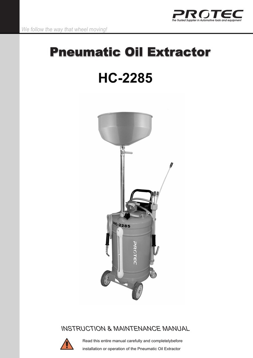 Pro-tec HC-2285 Instruction & maintenance manual Pro-tec HC-2285 Instruction & maintenance manual
