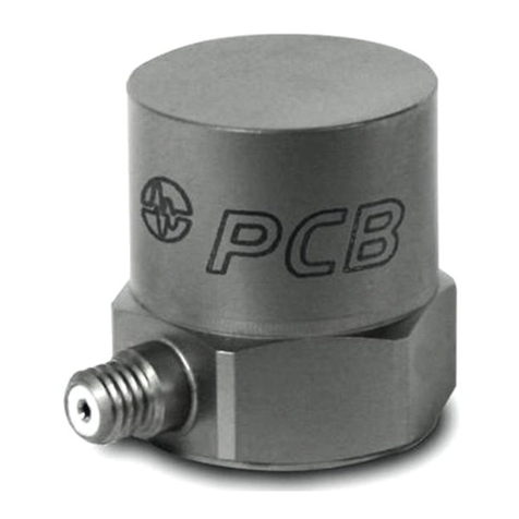 PCB Piezotronics 353B51 Installation and operating manual