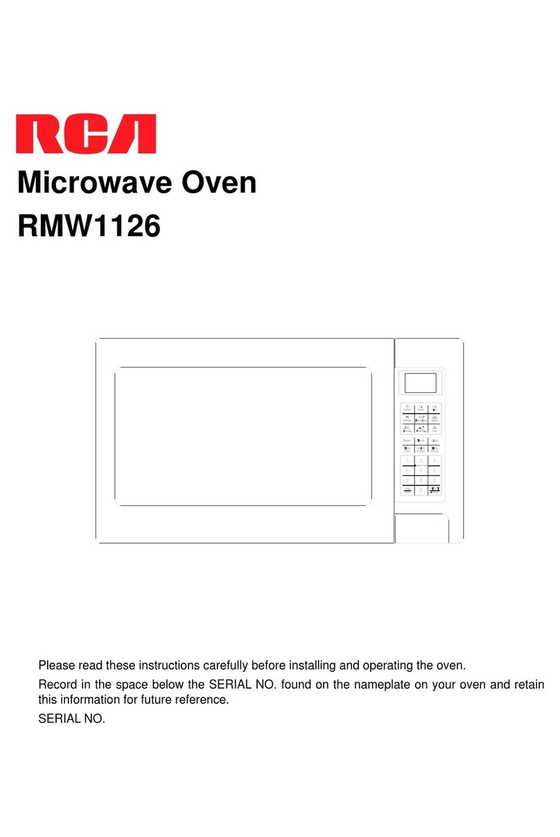 RCA RMW1126 User manual