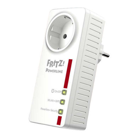 Fritz! POWERLINE 546E Quick start guide