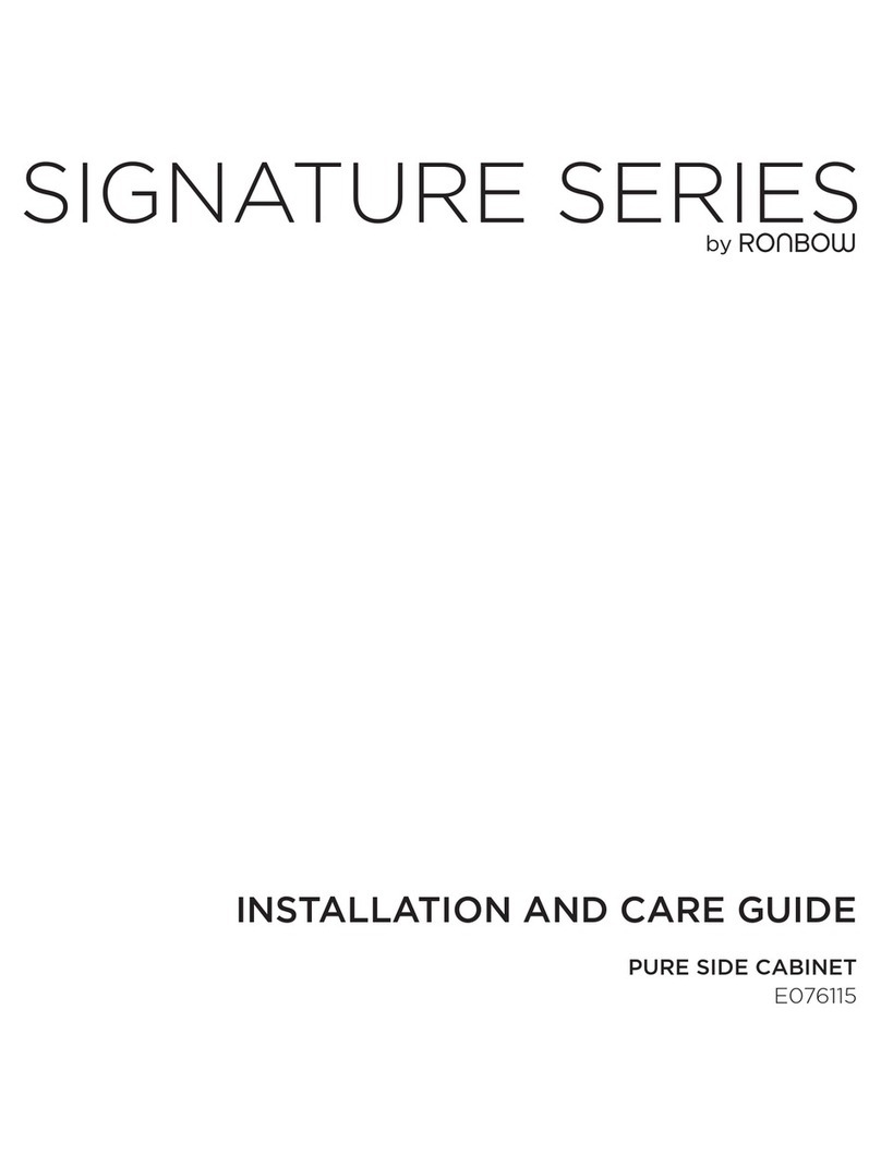 Ronbow Signature series Assembly instructions