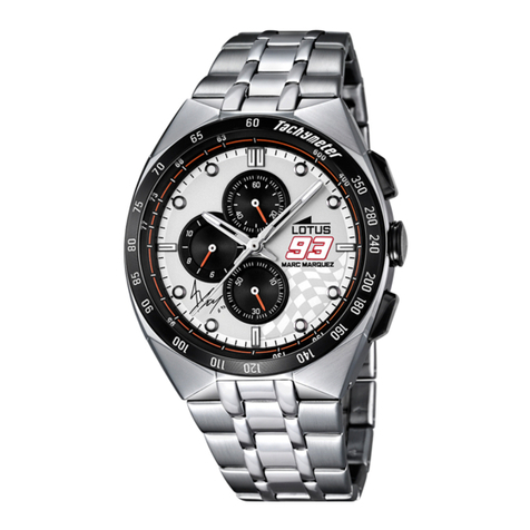 Lotus Chronograph ILMOS30 User manual