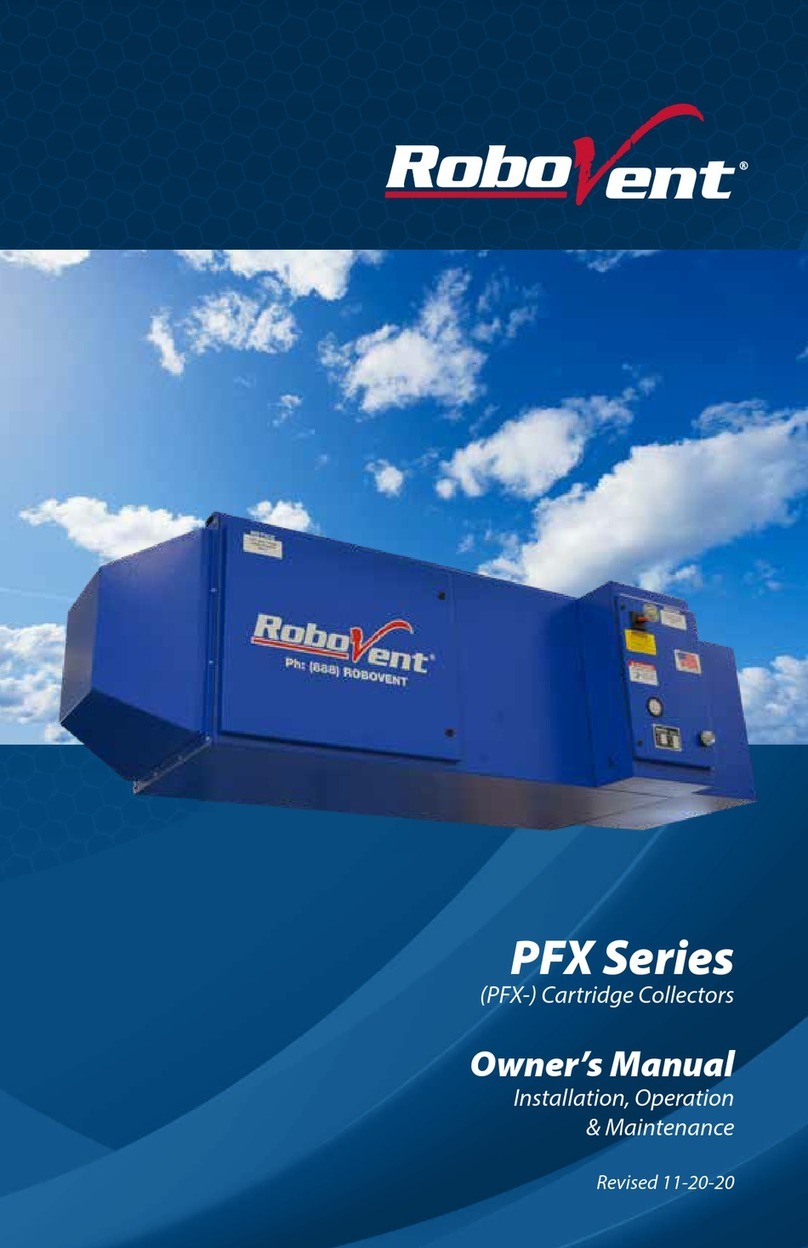 RoboVent PFX Series owner's manual