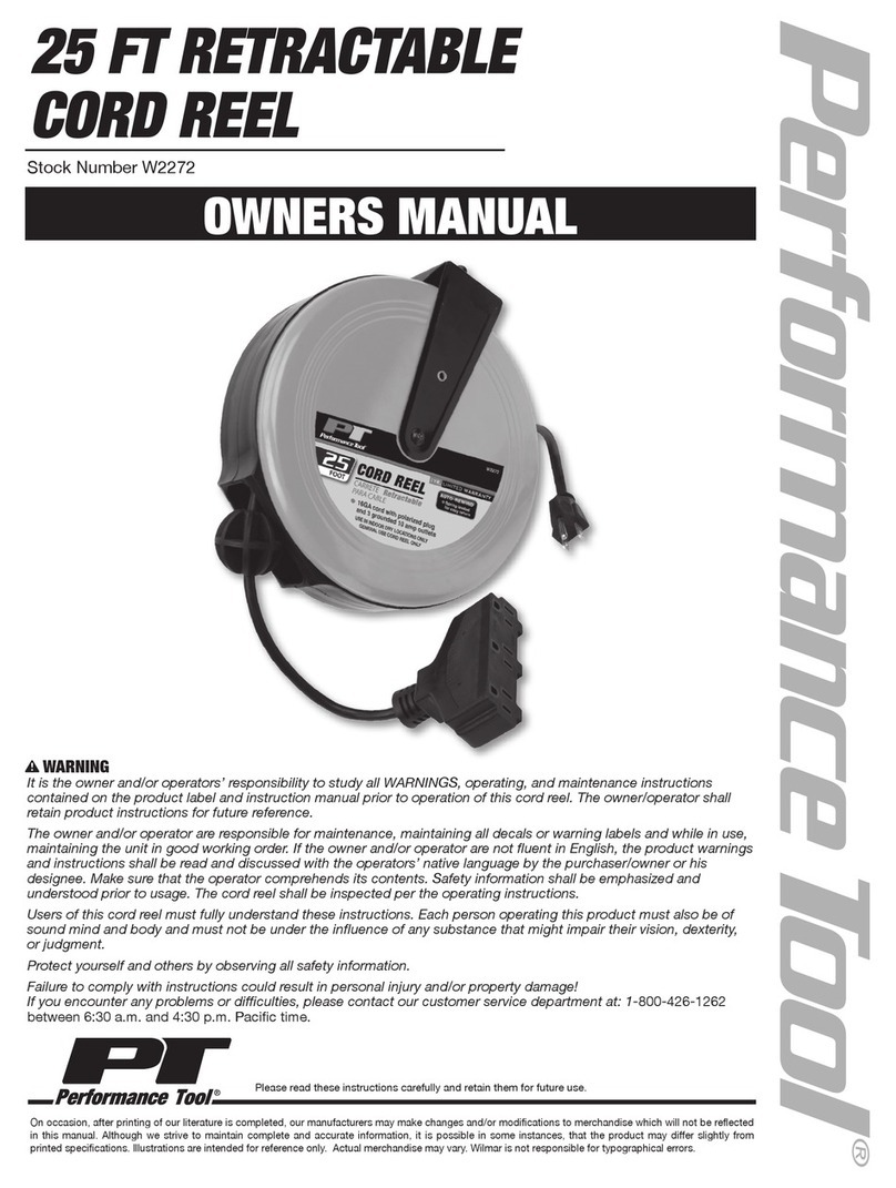Performance Tool W2272 owner's manual