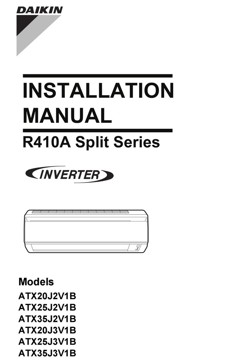 Daikin ATX20J2V1B User manual