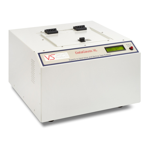 VS Security Products DATAGAUSS LG operating manual