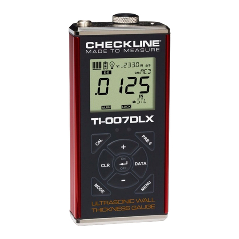 Check-line TI-007DLX User manual