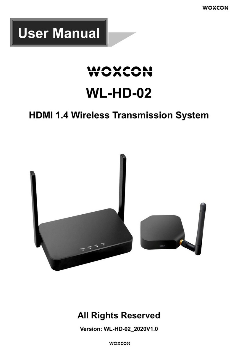 Woxcon WL-HD-02 user manual