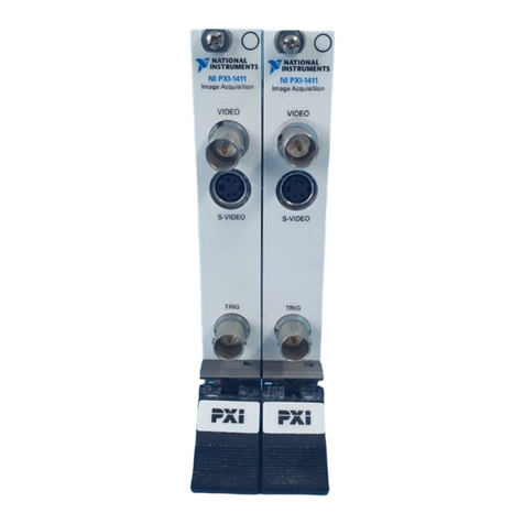 National Instruments IMAQ PXI-1411 User manual