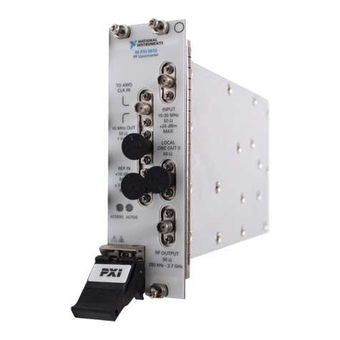 National Instruments PXI-5671 User manual