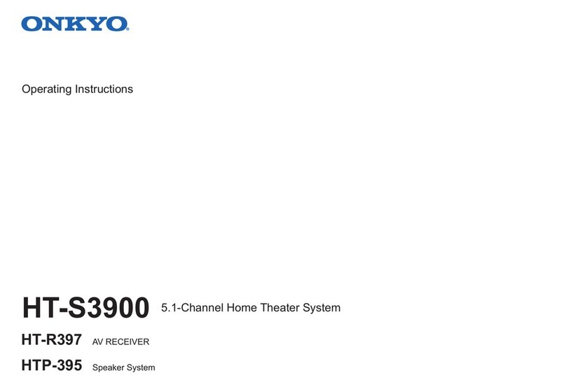 Onkyo HT-S3900 User manual