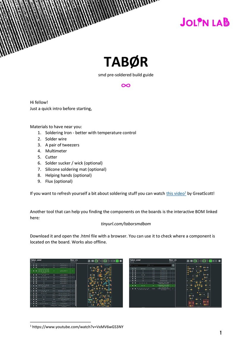 JOLIN LAB TABOR Build guide