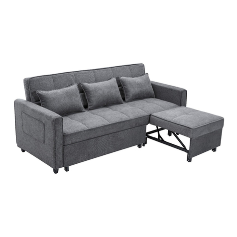 Relax-A-Lounger SKYLAR Assembly instructions