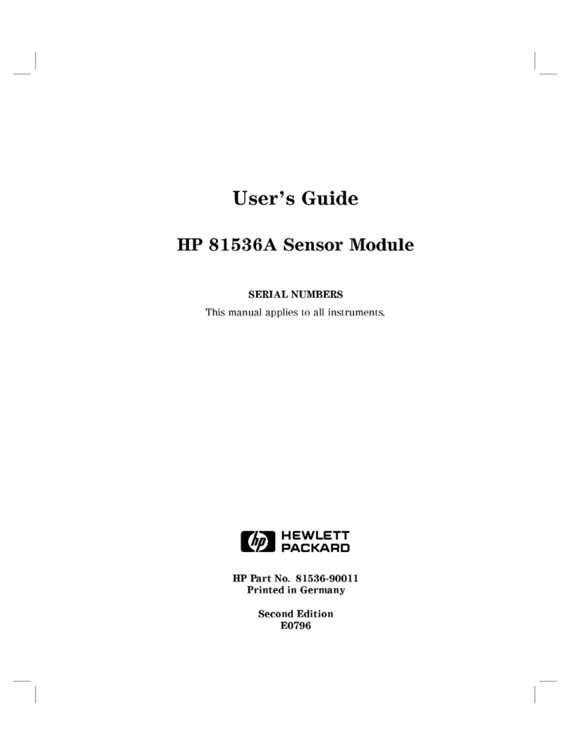 HP HP 81536A User manual