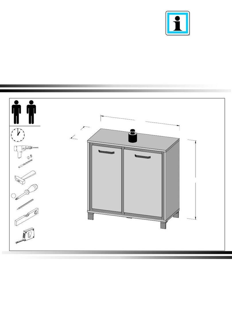 Forte TRONDHEIM TDHK221 Assembling Instruction