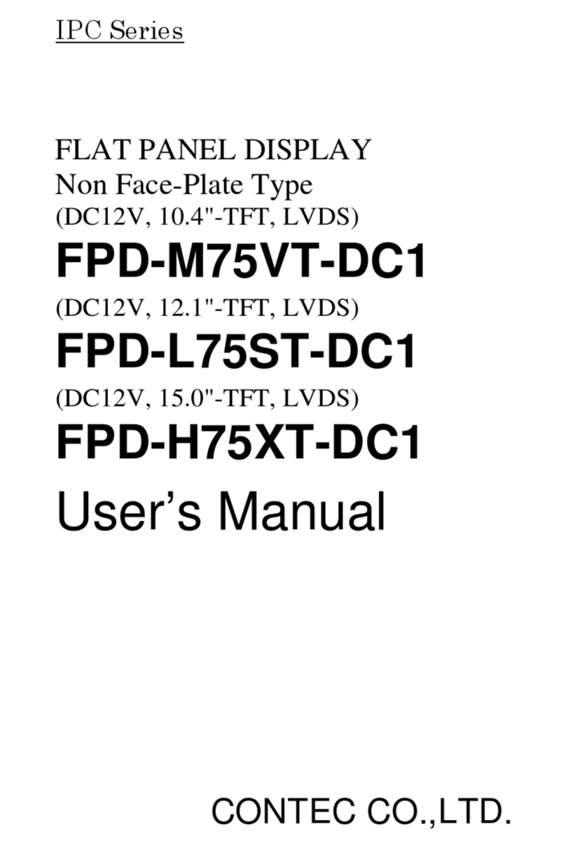 Contec IPC SERIES User manual Contec IPC SERIES User manual