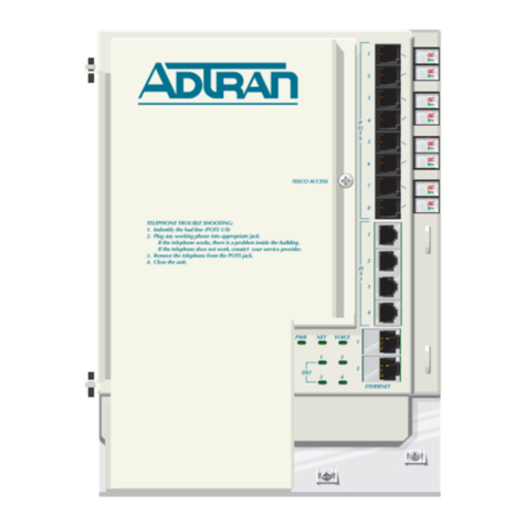 ADTRAN Total Access 372 Product manual