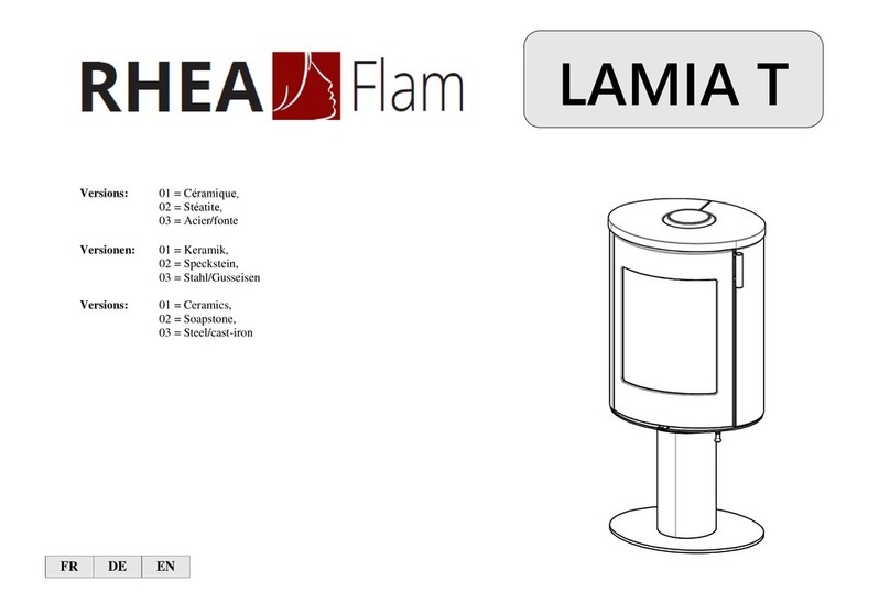 RHÉA-FLAM LAMIA T manual RHÉA-FLAM LAMIA T manual