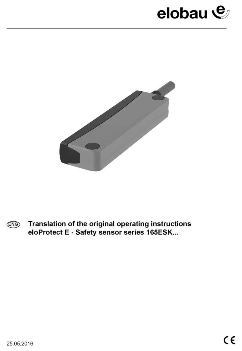 elobau eloProtect E 165ESK Series Translation of the original operating instructions