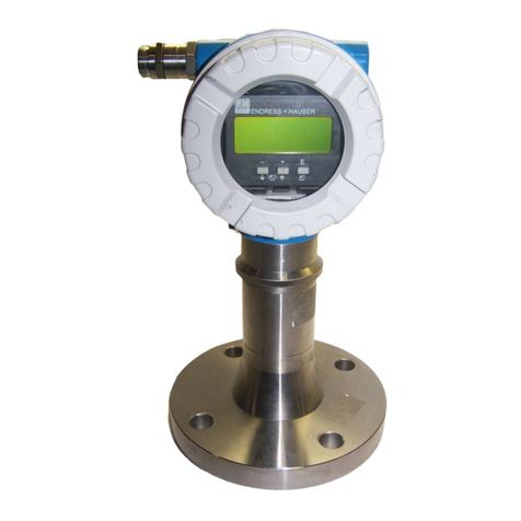 Endress+Hauser Micropilot M FMR245 User manual