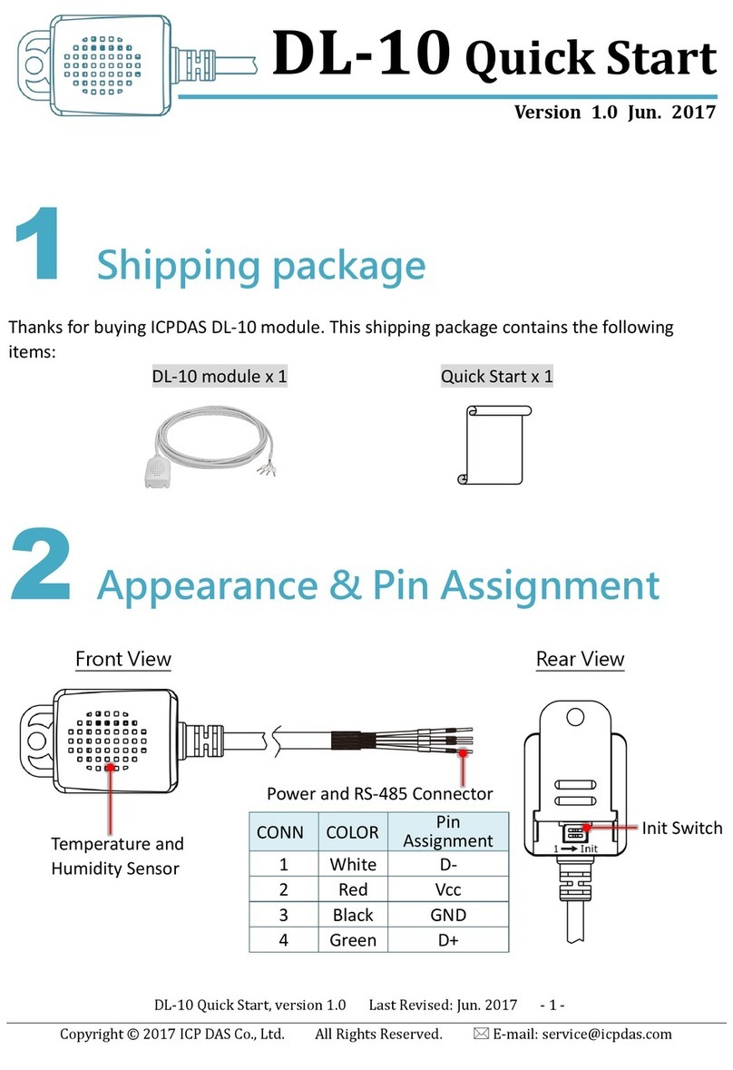 ICP DAS USA DL-10 quick start