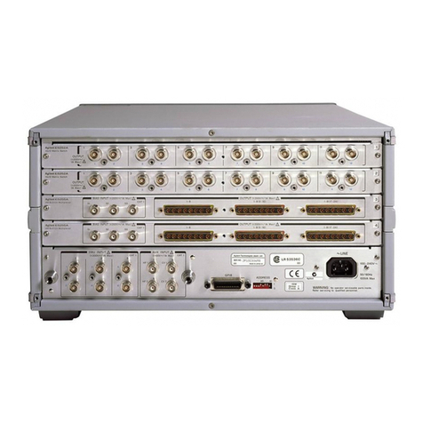 Agilent Technologies Agilent E5252A installation guide