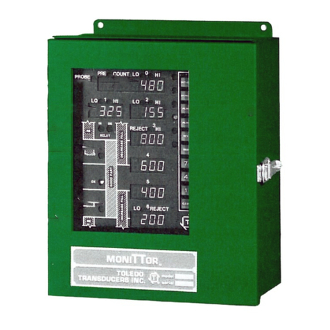 Toledo Transducers MoniTTor N269 Installation and operation manual