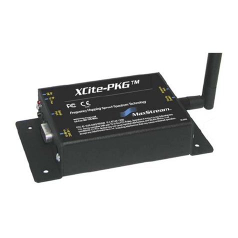 MaxStream 9XCite-PKG-R User manual