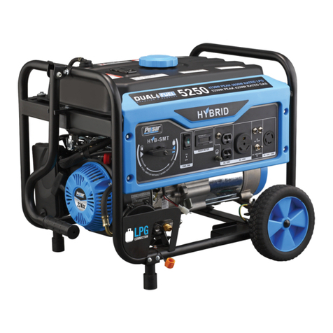 Pulsar PG5250B User manual