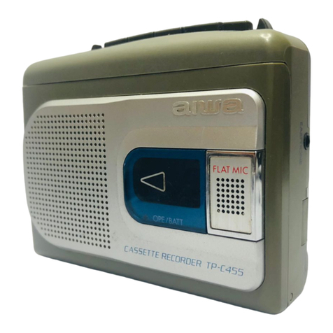 Aiwa TP-C455 User manual