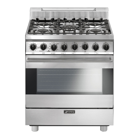 Smeg C30GGXU installation manual
