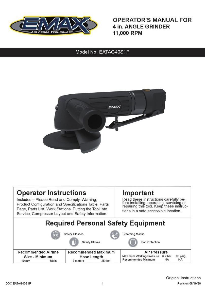 Emax EATAG40S1P Operator's manual